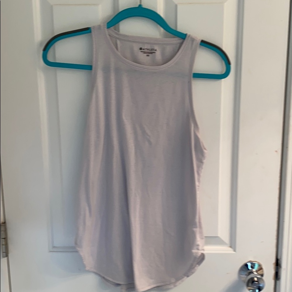 Athleta white workout tank